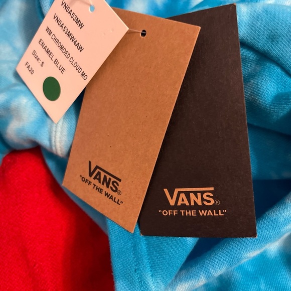 Vans women’s enamel blue quarter sip sweatshirt size small - Picture 5 of 8